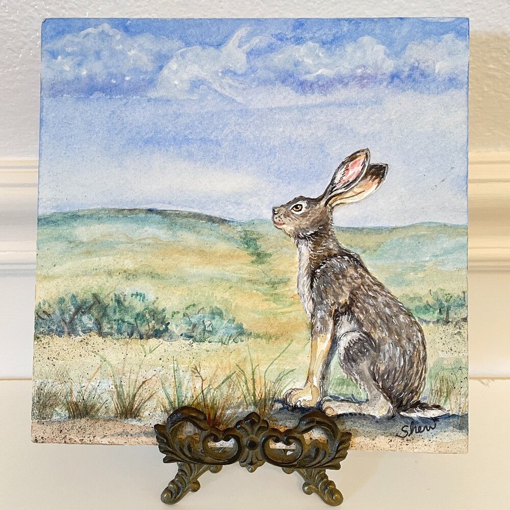 Original Bunny Watercolor